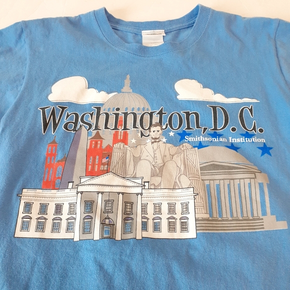 Smithsonian Institution Washington D.C. Youth Tee Shirt Youth Size Large - Picture 4 of 9
